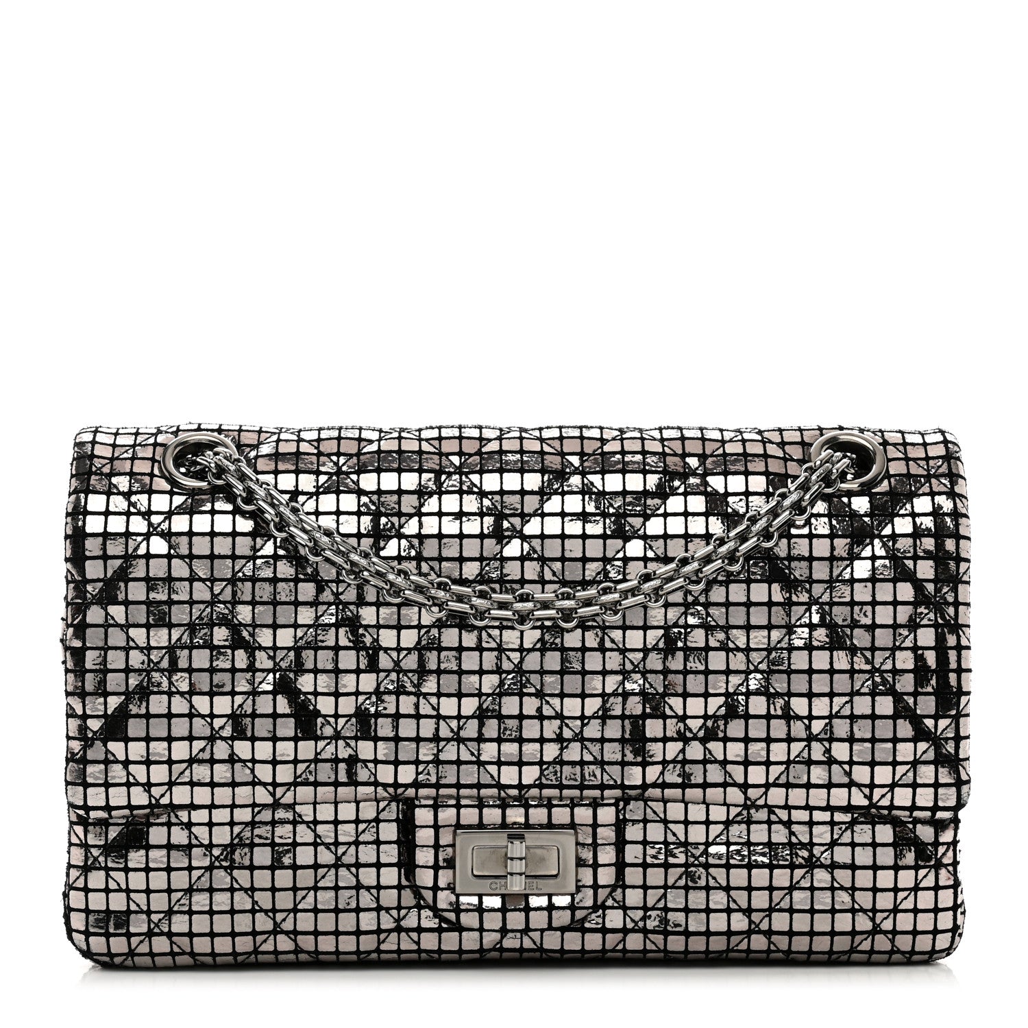 Chanel Mirror 2.55 Reissue 225 Flap Silver 1 of 11