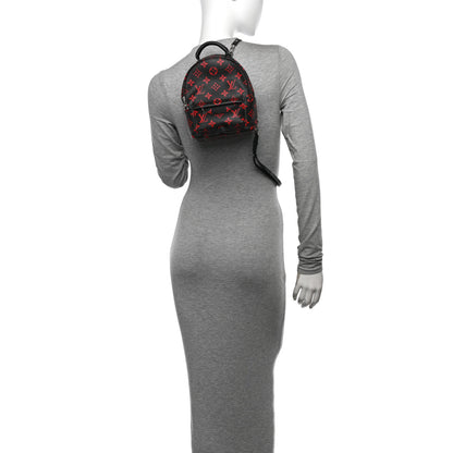 Louis Vuitton Monogram Infrarouge Palm Springs Backpack Mini 2 of 10