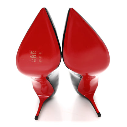 Christian Louboutin Patent Pigalle Follies 85 Pumps 37.5 Black 6 of 10