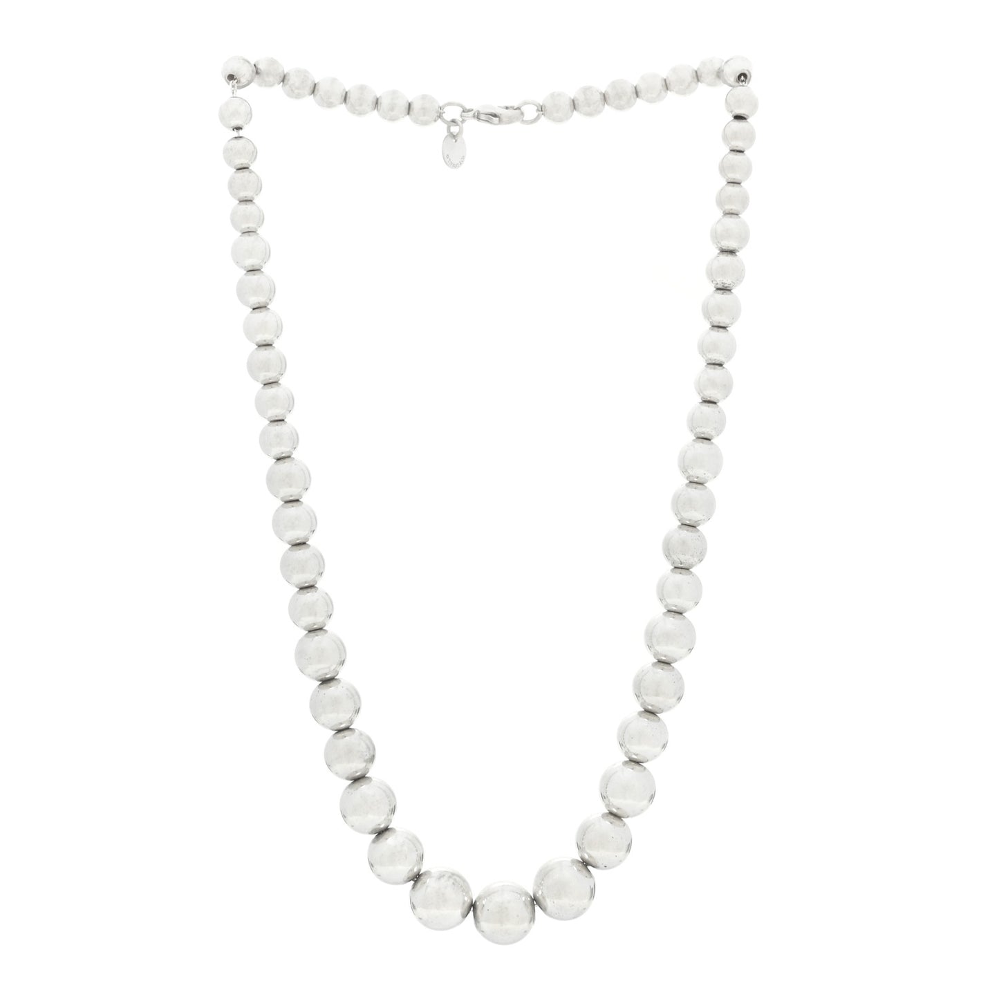 Sterling Silver HardWear Graduated Ball Necklace