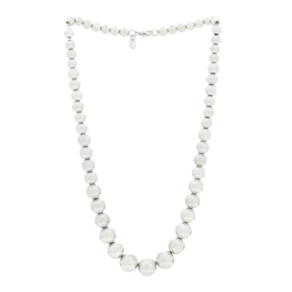 Tiffany Sterling Silver HardWear Graduated Ball Necklace 3 of 5