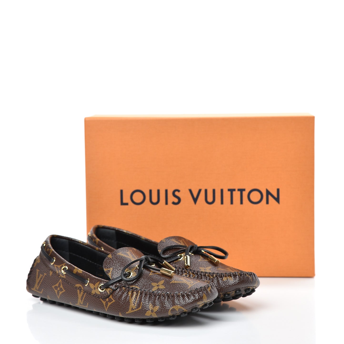Patent Monogram Gloria Loafers 37.5