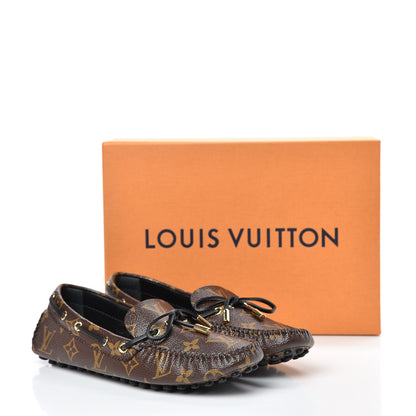 Louis Vuitton Patent Monogram Gloria Loafers 37.5 11 of 11