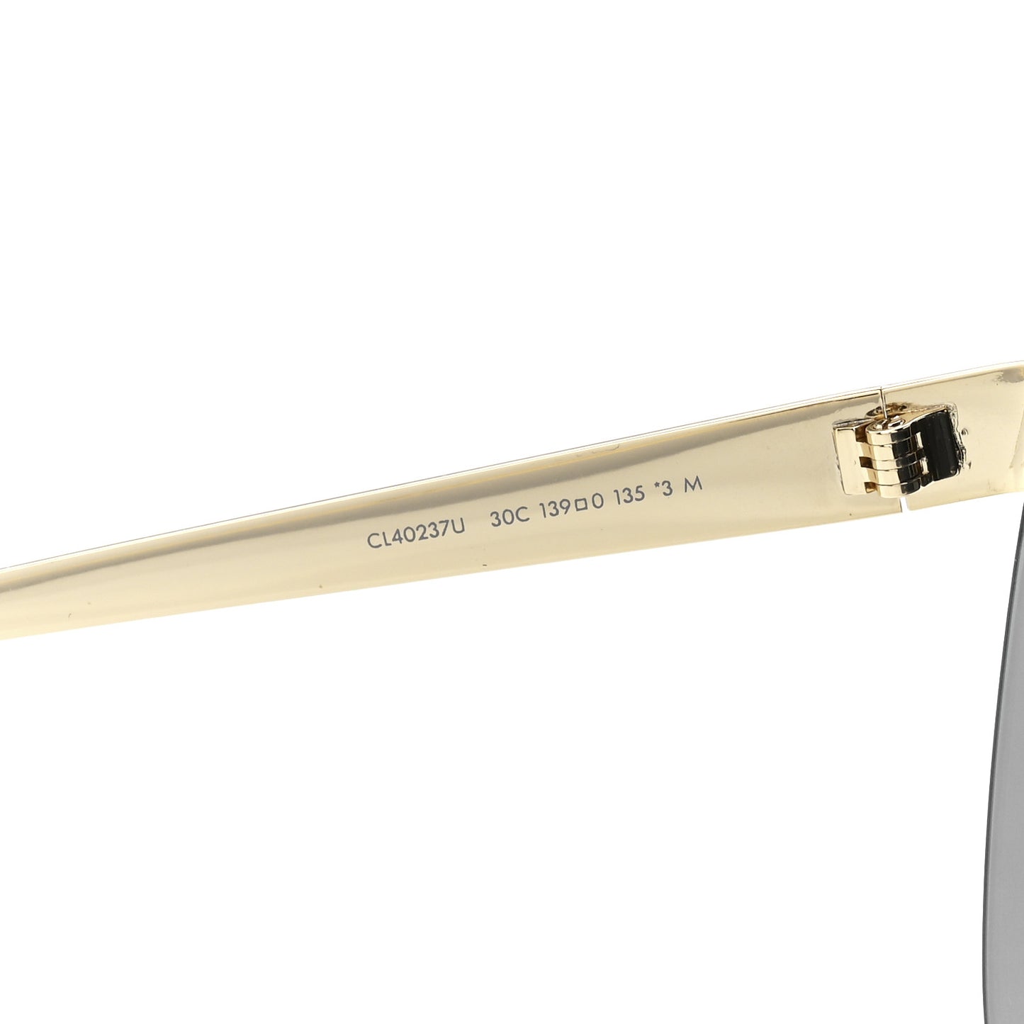 Metal Shield Sunglasses CL 40237U Gold