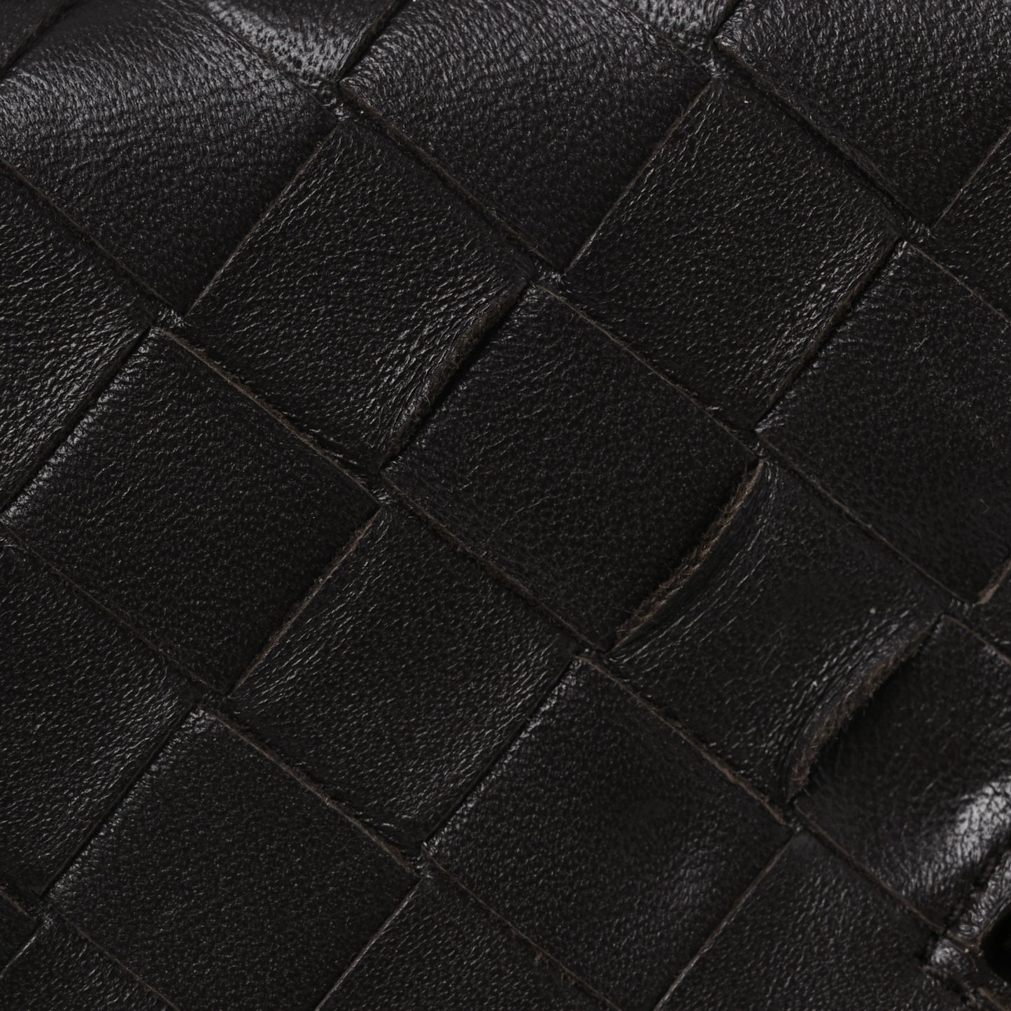 Nappa Intrecciato Long Andiamo Top Handle Clutch Fondant