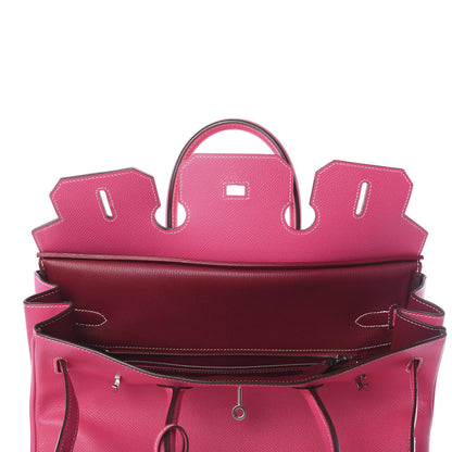 Hermes Epsom Candy Birkin 35 Rose Tyrien Rubis 8 of 33