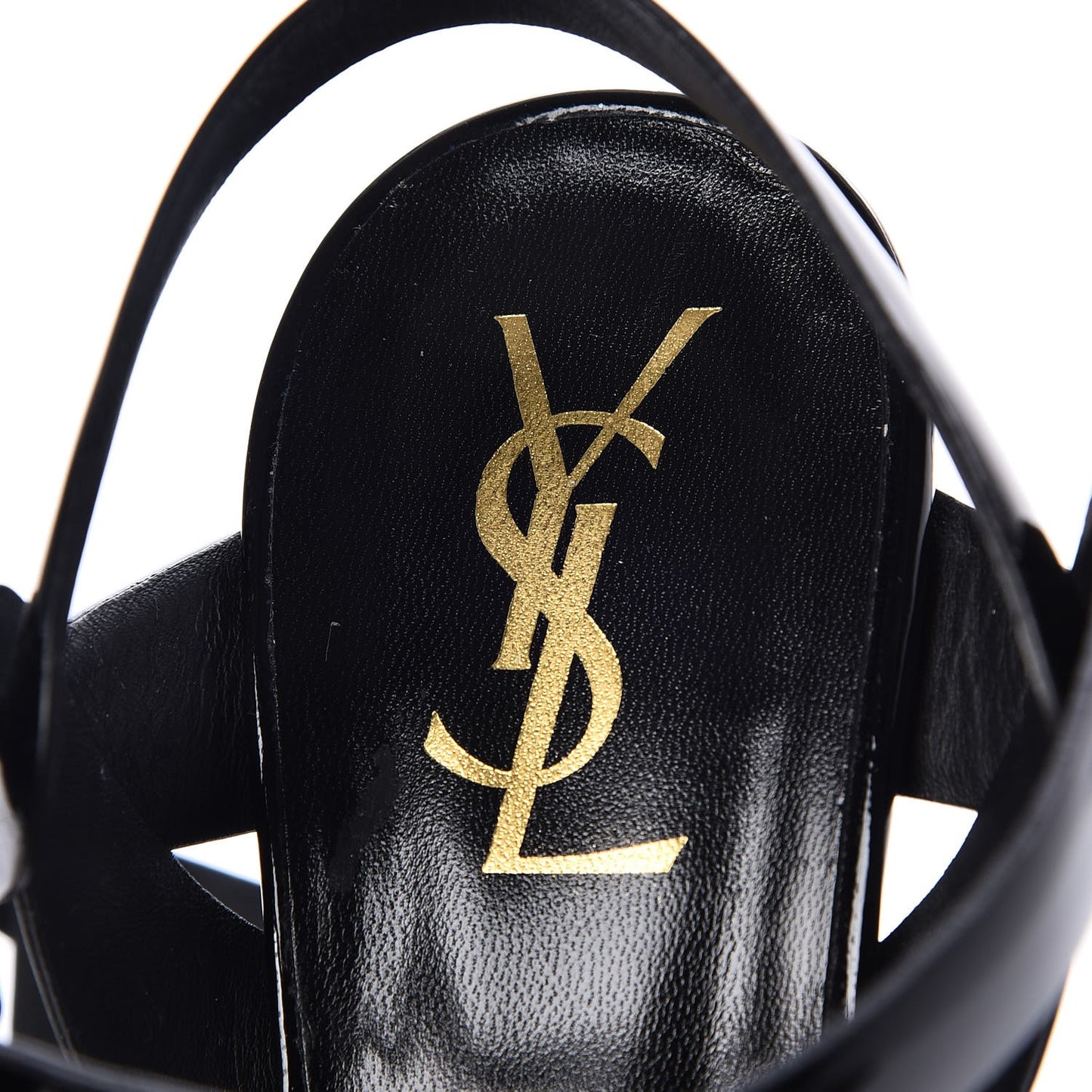 Patent Tribute 105 Platform Sandals 38.5 Black