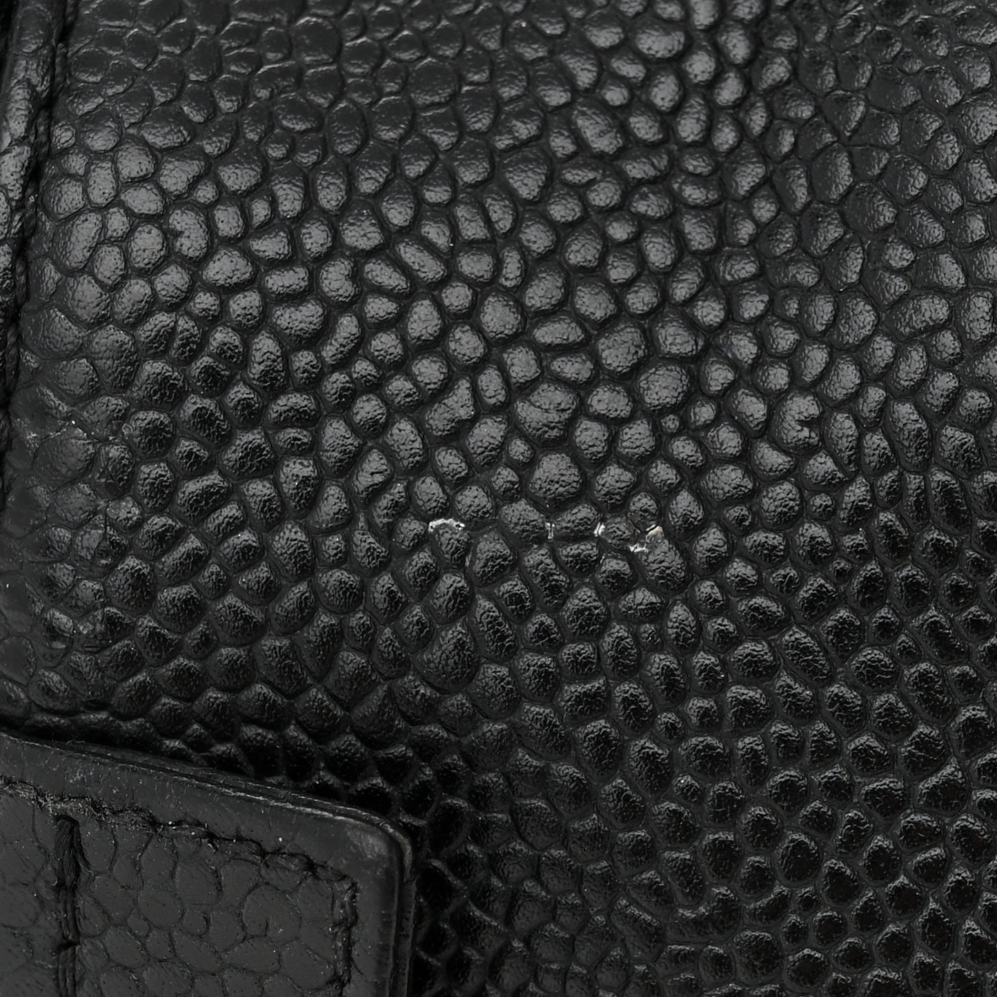 Caviar Quilted Petit Timeless Tote PTT Black