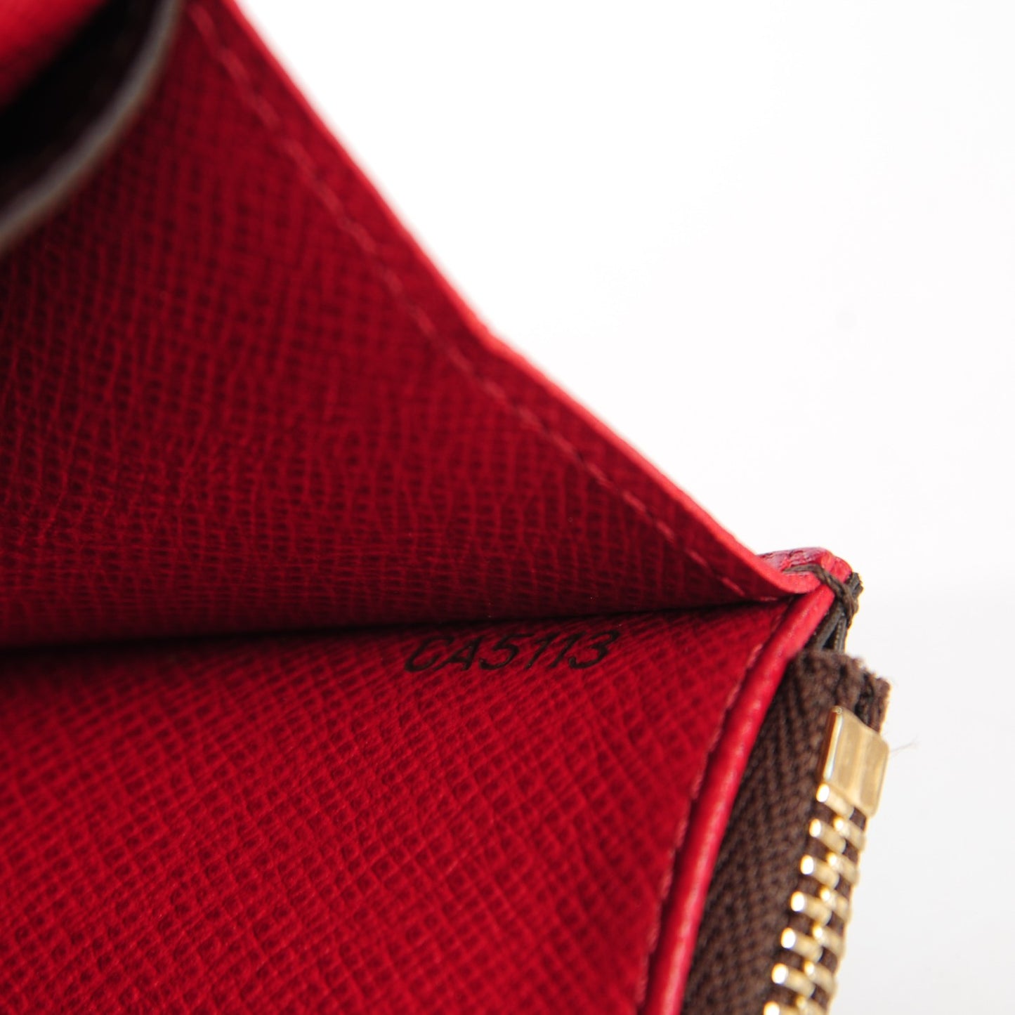 Monogram Emilie Wallet Rouge