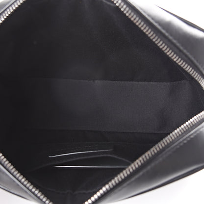Saint Laurent Calfskin Matelasse Monogram Lou Camera Bag Black 4 of 7