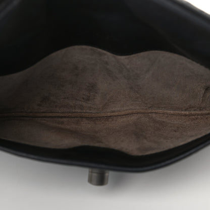Bottega Veneta Nappa Intrecciato Mini Turn-Lock Crossbody Black 3 of 10