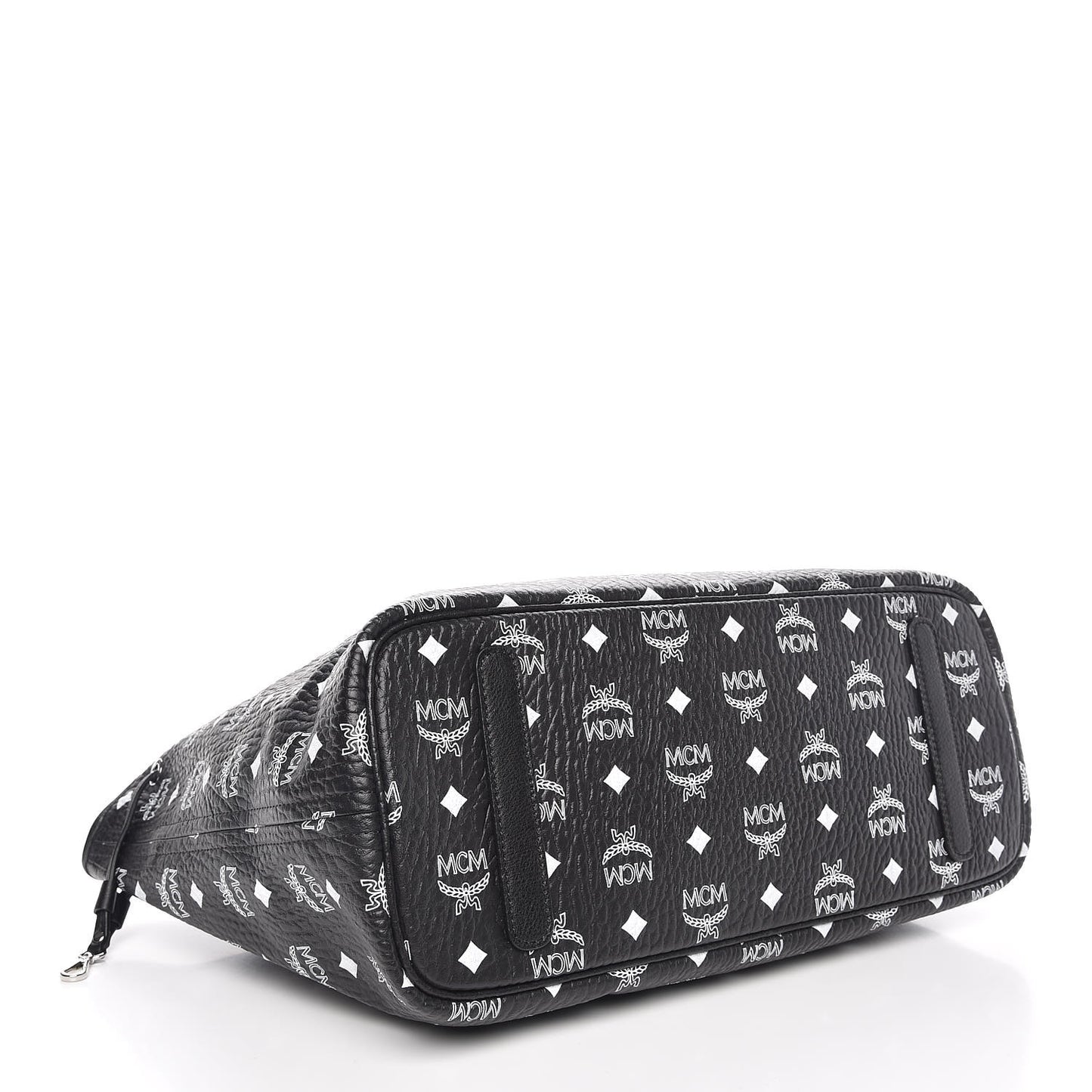 Visetos Medium Reversible Shopper Tote Black