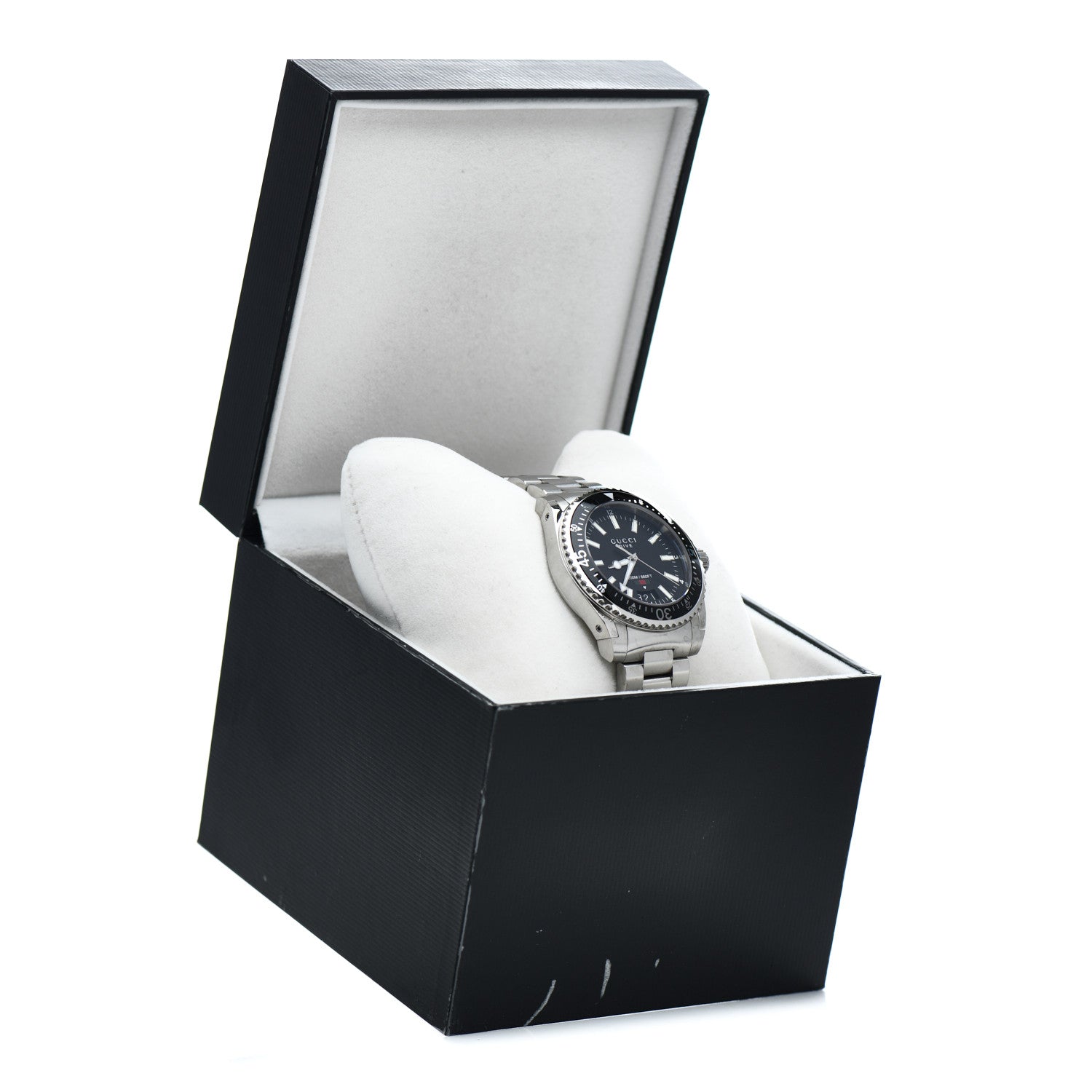 Gucci Stainless Steel 40mm Dive Quartz Watch Black 5 of 5