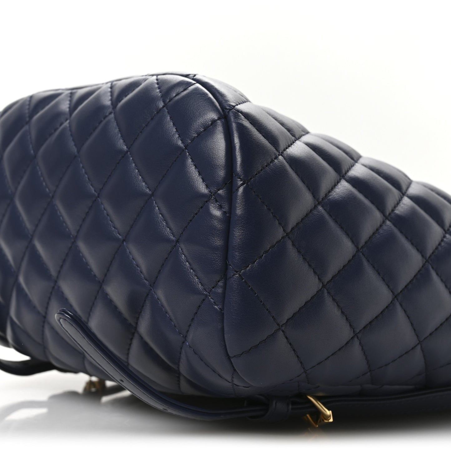 Calfskin Quilted Small Urban Spirit Backpack Navy