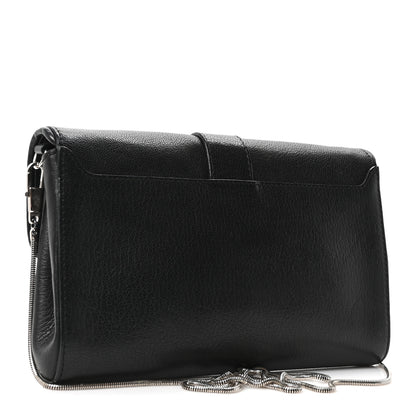 Givenchy Sugar Goatskin Obsedia Chain Shoulder Bag Black 3 of 10