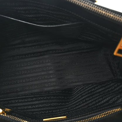 Prada Saffiano Medium Galleria Double Zip Tote Black 5 of 9