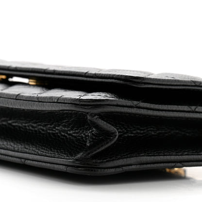 Chanel Caviar Quilted Wallet on Chain WOC Black 11 of 12