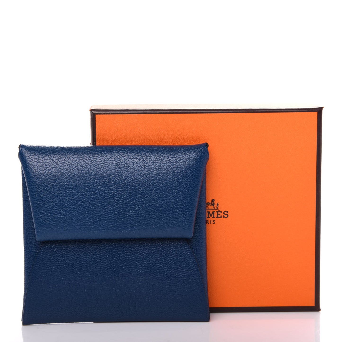 Chevre Mysore Bastia Coin Purse Deep Blue