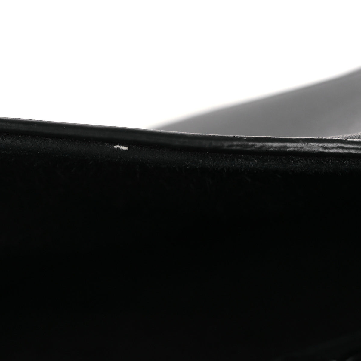 Ultra Matte Calfskin Saddle Bag Black