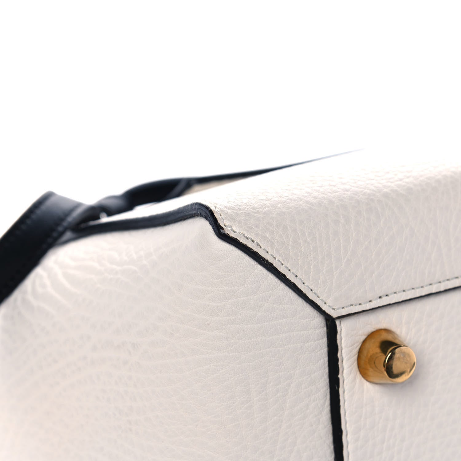 Celine Elephant Calfskin Mini Belt Bag White 10 of 15