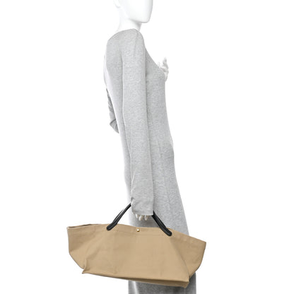The Row Cotton Twill East West Idaho Tote Beige 2 of 9