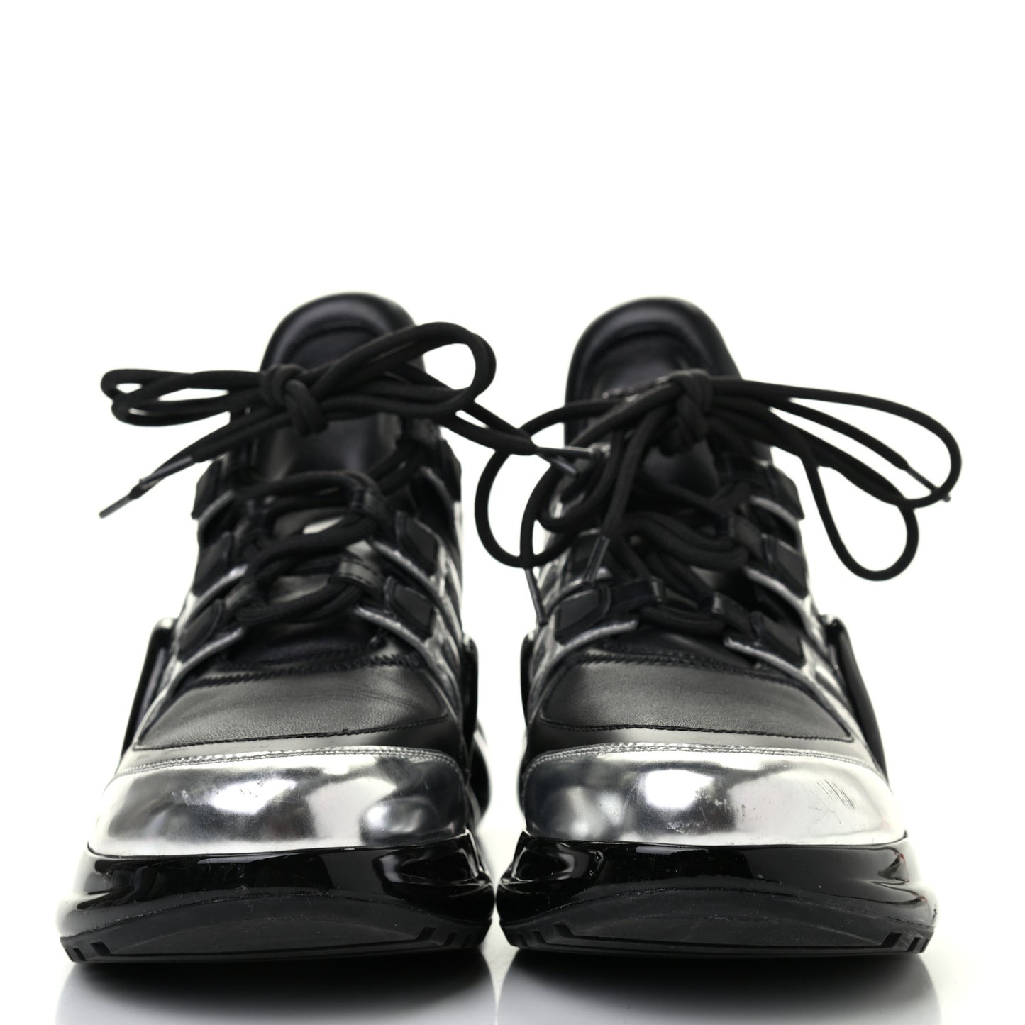 Patent LV Archlight Sneakers 41 Black Silver
