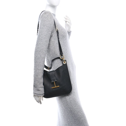 Tom Ford Grain Calfskin Small Tara Crossbody Black 2 of 9