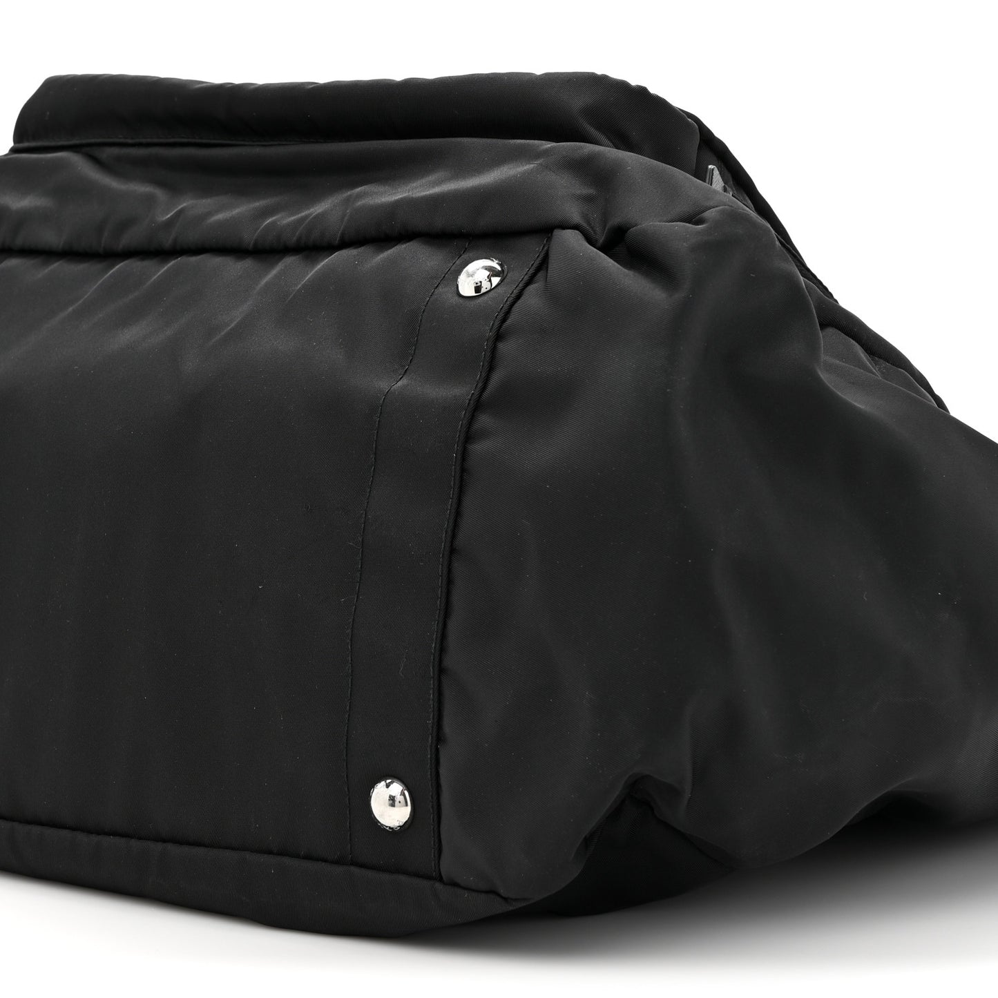 Nylon Vela Baby Bag Black