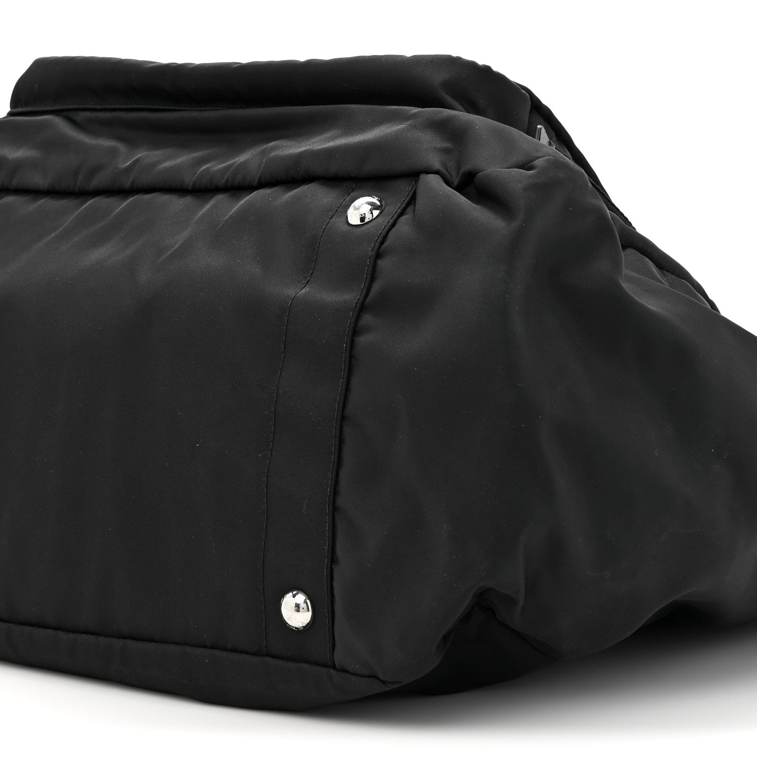Prada Nylon Vela Baby Bag Black 9 of 10
