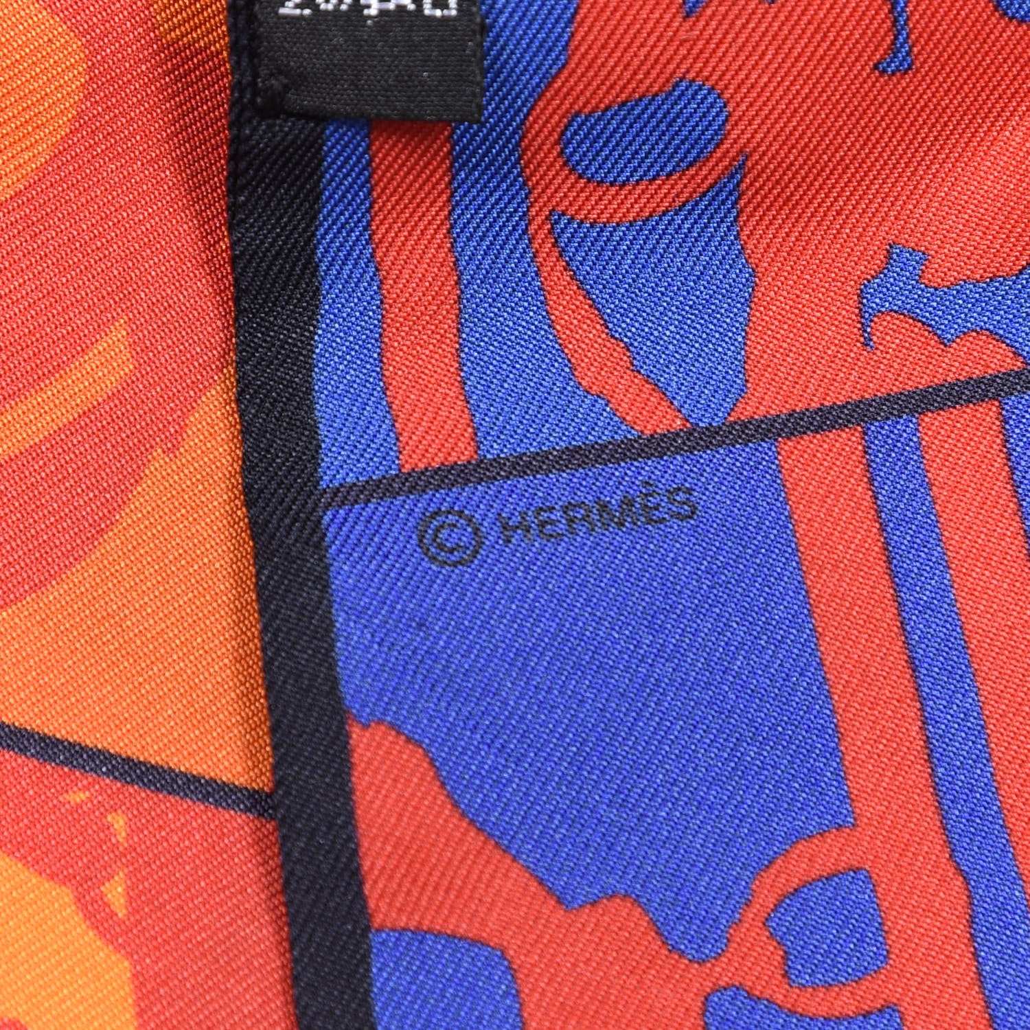 Hermes Silk Brides de Gala En Desordre Twilly 3 of 3