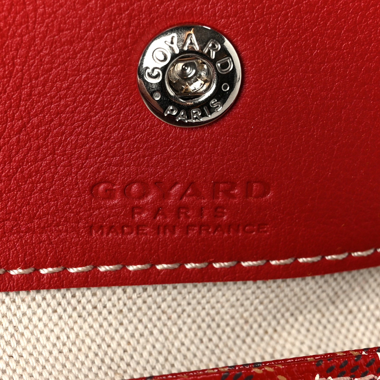 Goyard Goyardine Reversible Mini Anjou Red 12 of 20