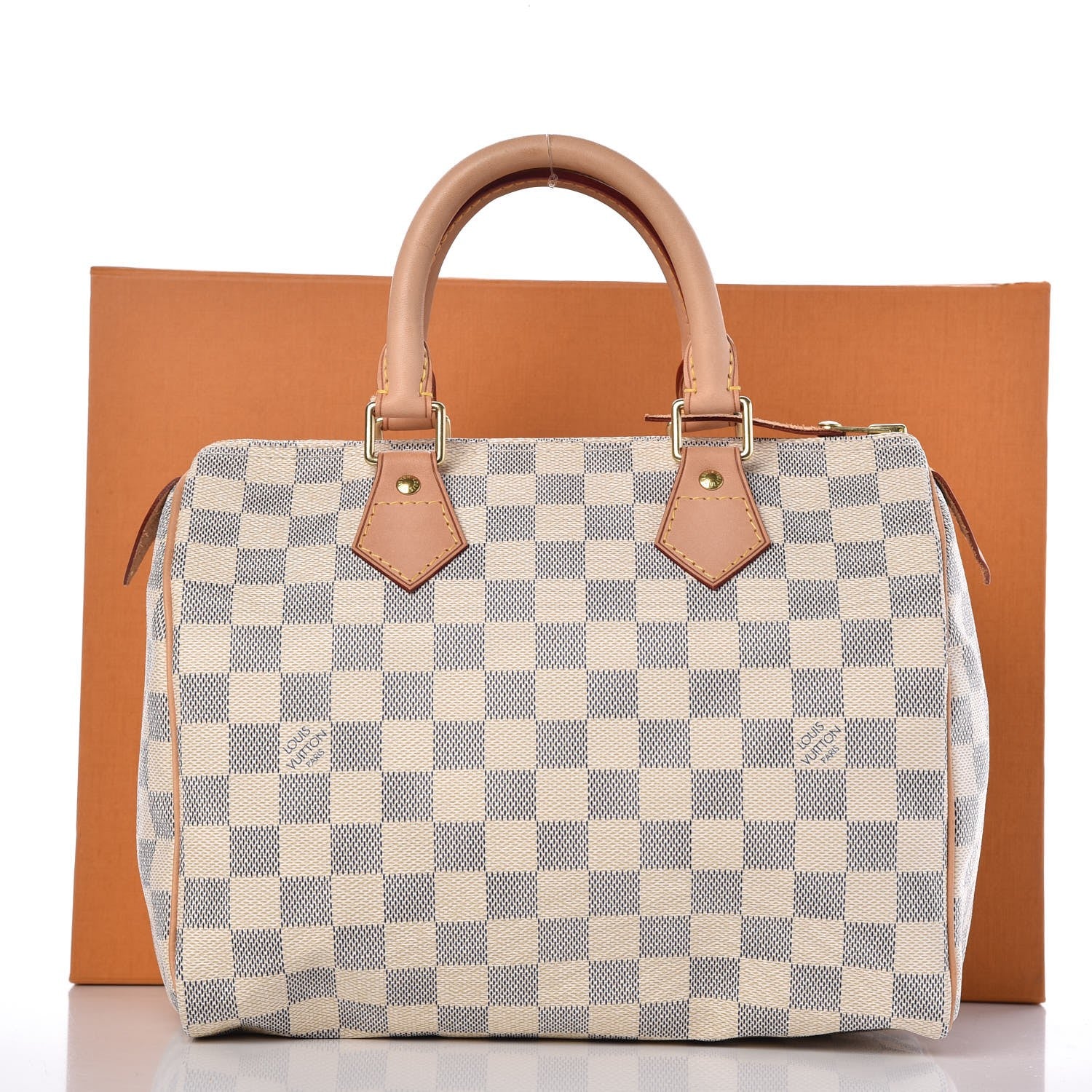 Louis Vuitton Damier Azur Speedy 25 8 of 8