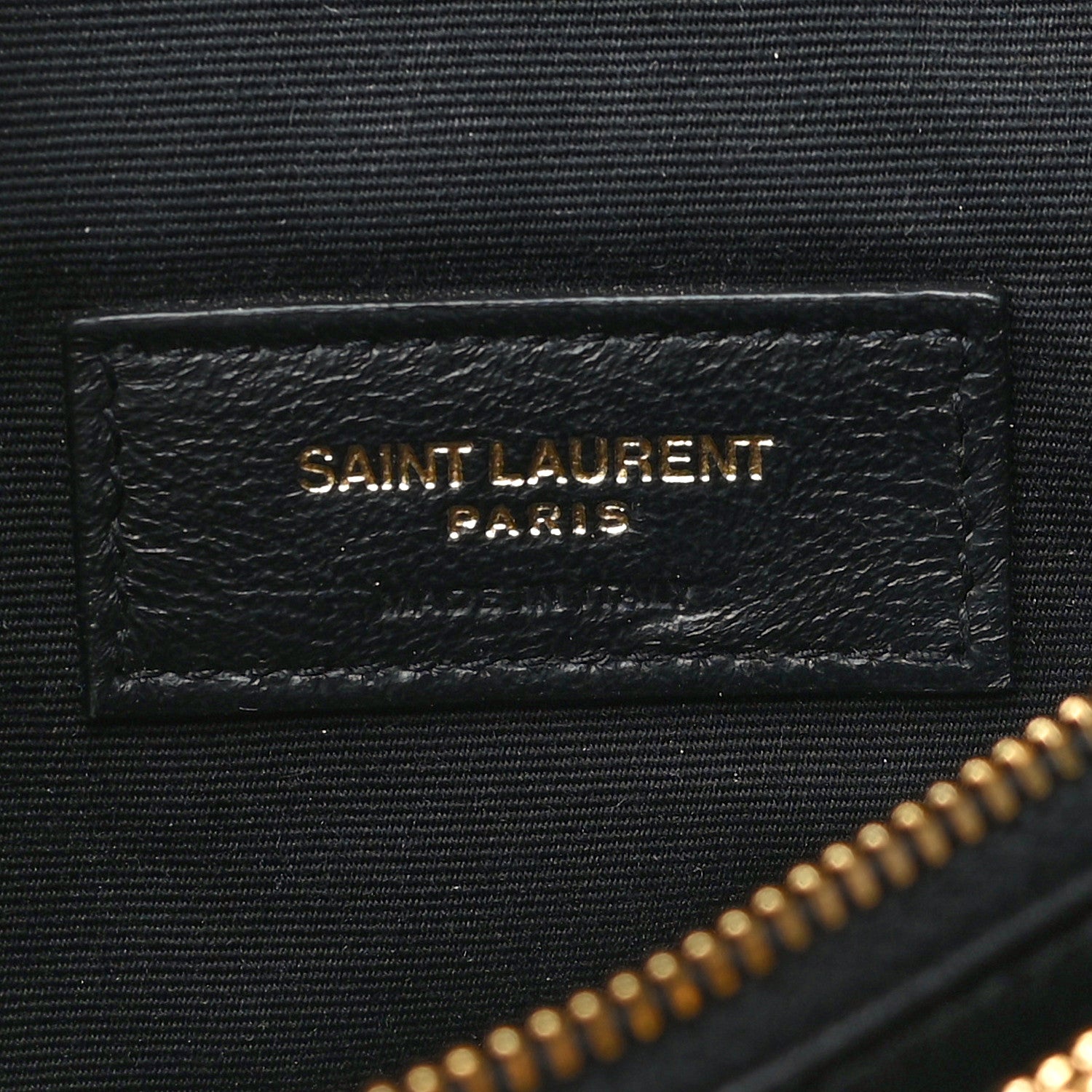 Saint Laurent Lambskin Diamond Quilted Monogram Angie Chain Bag Black 8 of 31