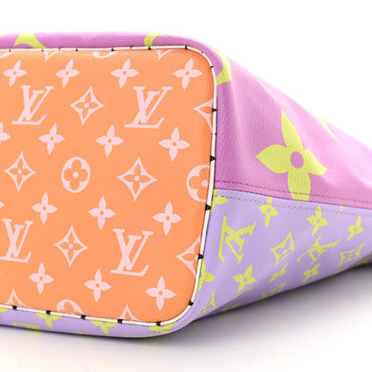 Louis Vuitton Monogram Giant Neverfull MM Pink Lilac 11 of 12