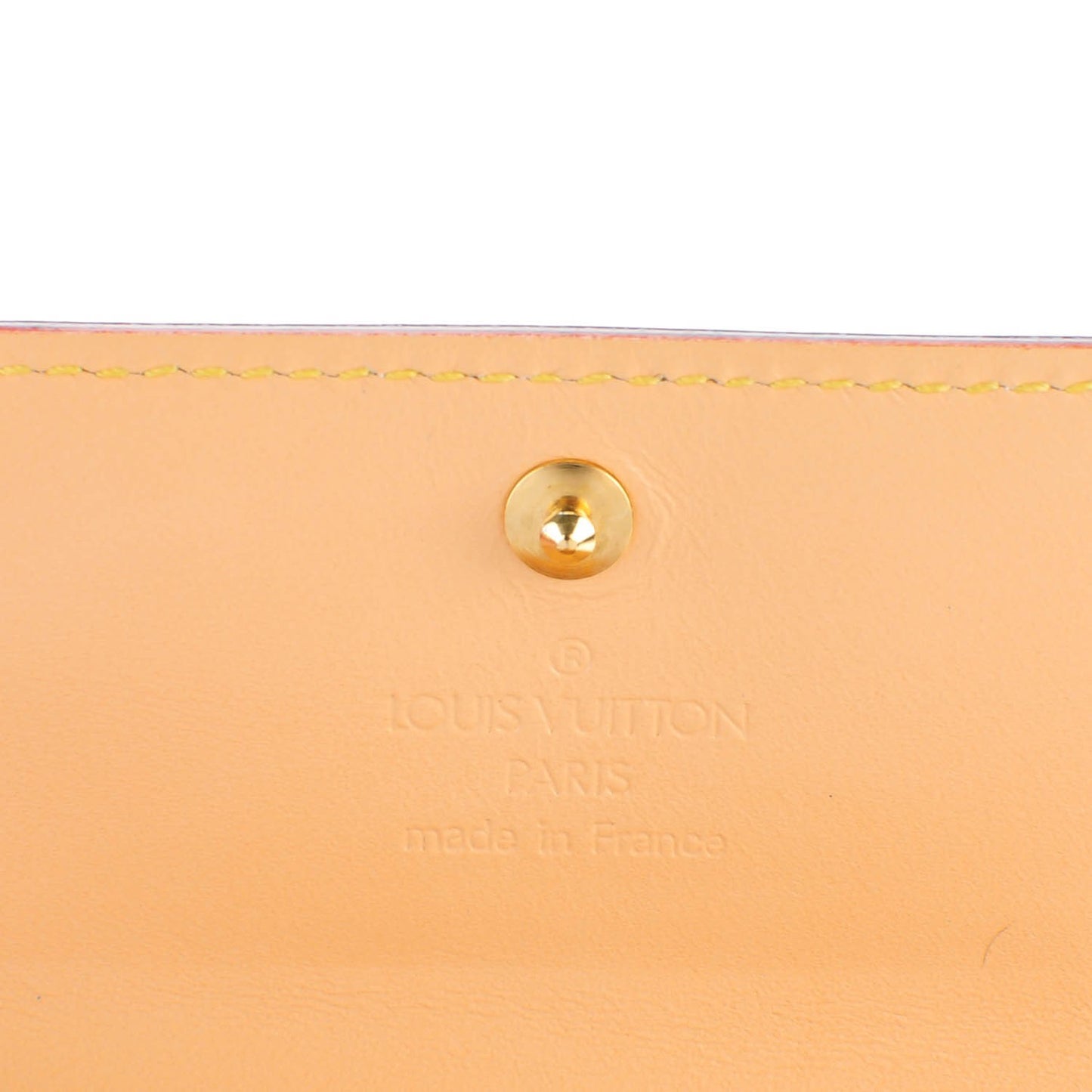 Monogram Multicolor Porte-Monnaie Plat Coin Purse White