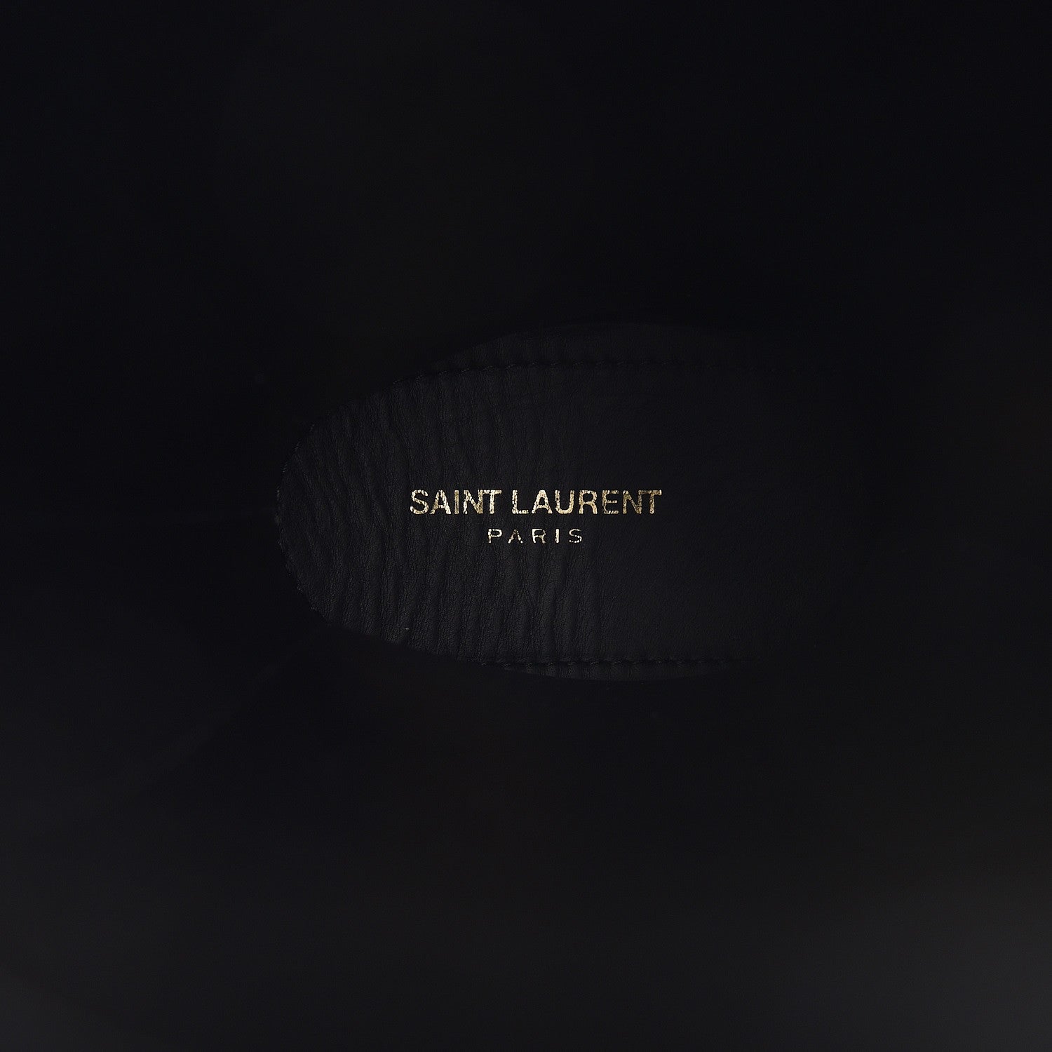 Saint Laurent Rubber Crystal Rain Boots 37 Nero Black 8 of 9