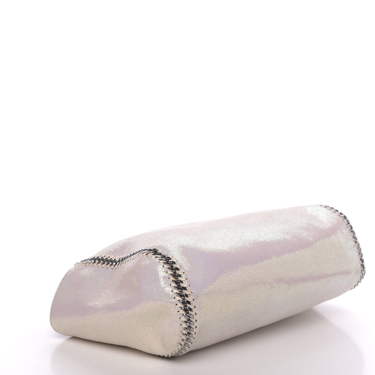 Stella McCartney Iridescent Shaggy Deer Falabella Reversible Tote White 7 of 20