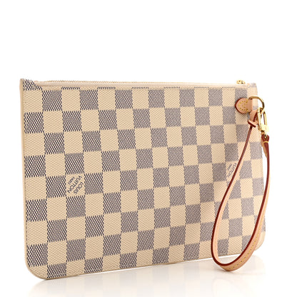 Louis Vuitton Damier Azur Nautical Neverfull MM GM Pochette 3 of 6