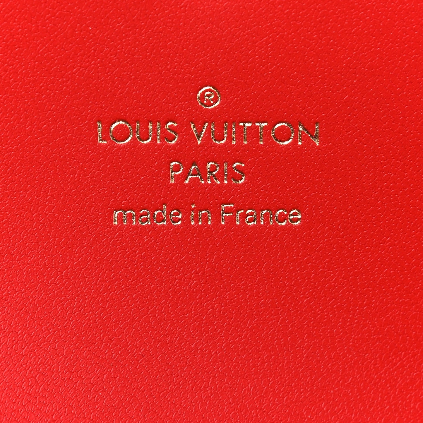 Monogram Medium Kirigami Pochette Insert Coquelicot