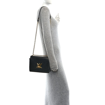 Louis Vuitton Epi Twist Shoulder Bag MM Black 2 of 11