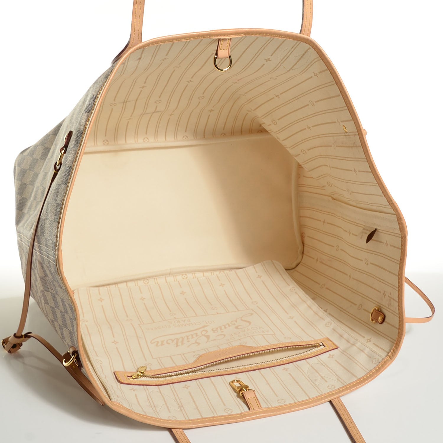 Louis Vuitton Damier Azur Neverfull GM 5 of 8