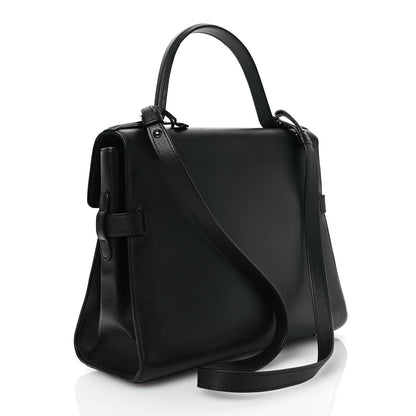 Delvaux Calfskin MM Tempete Satchel Black 2 of 14