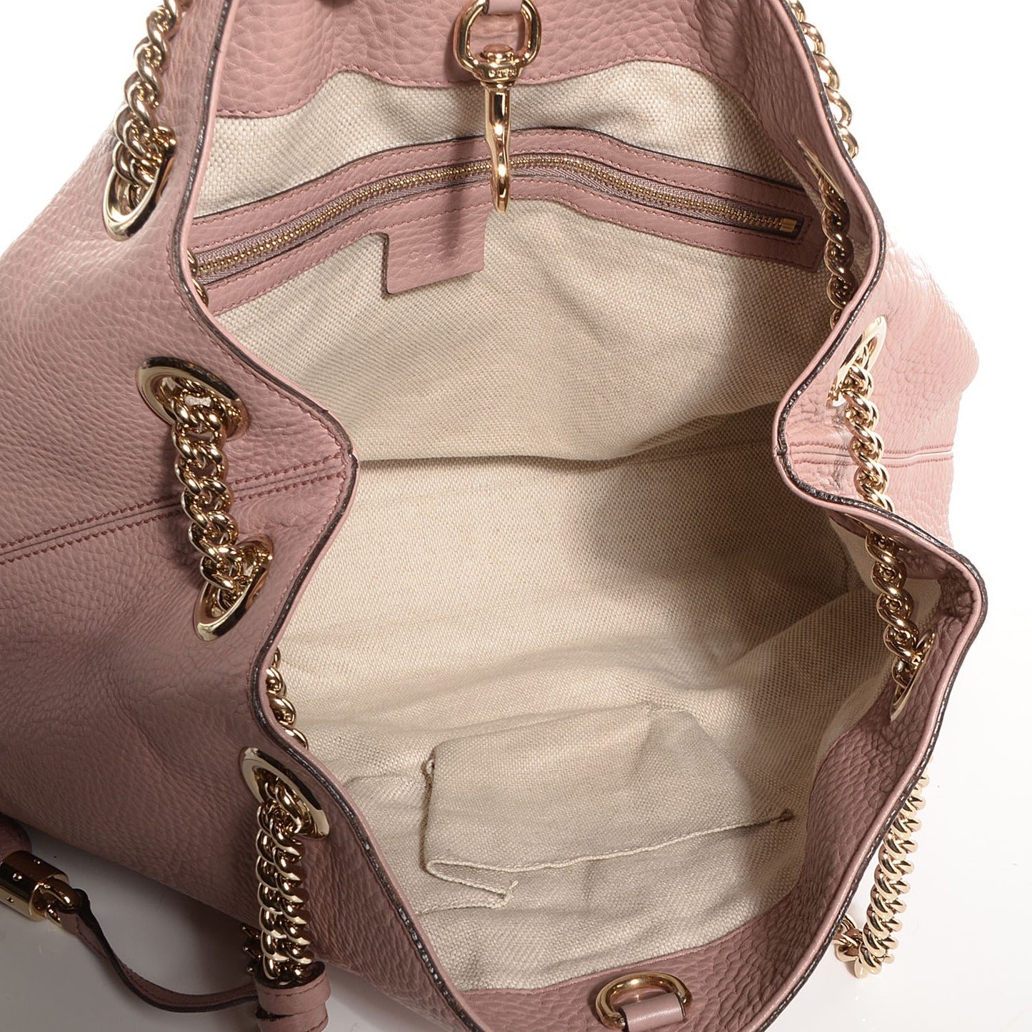 Cellarius Calfskin Medium Soho Chain Shoulder Bag Dark Cipria