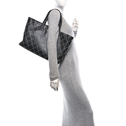 Chanel Calfskin Wild Stitch Large Tote Black 2 of 10