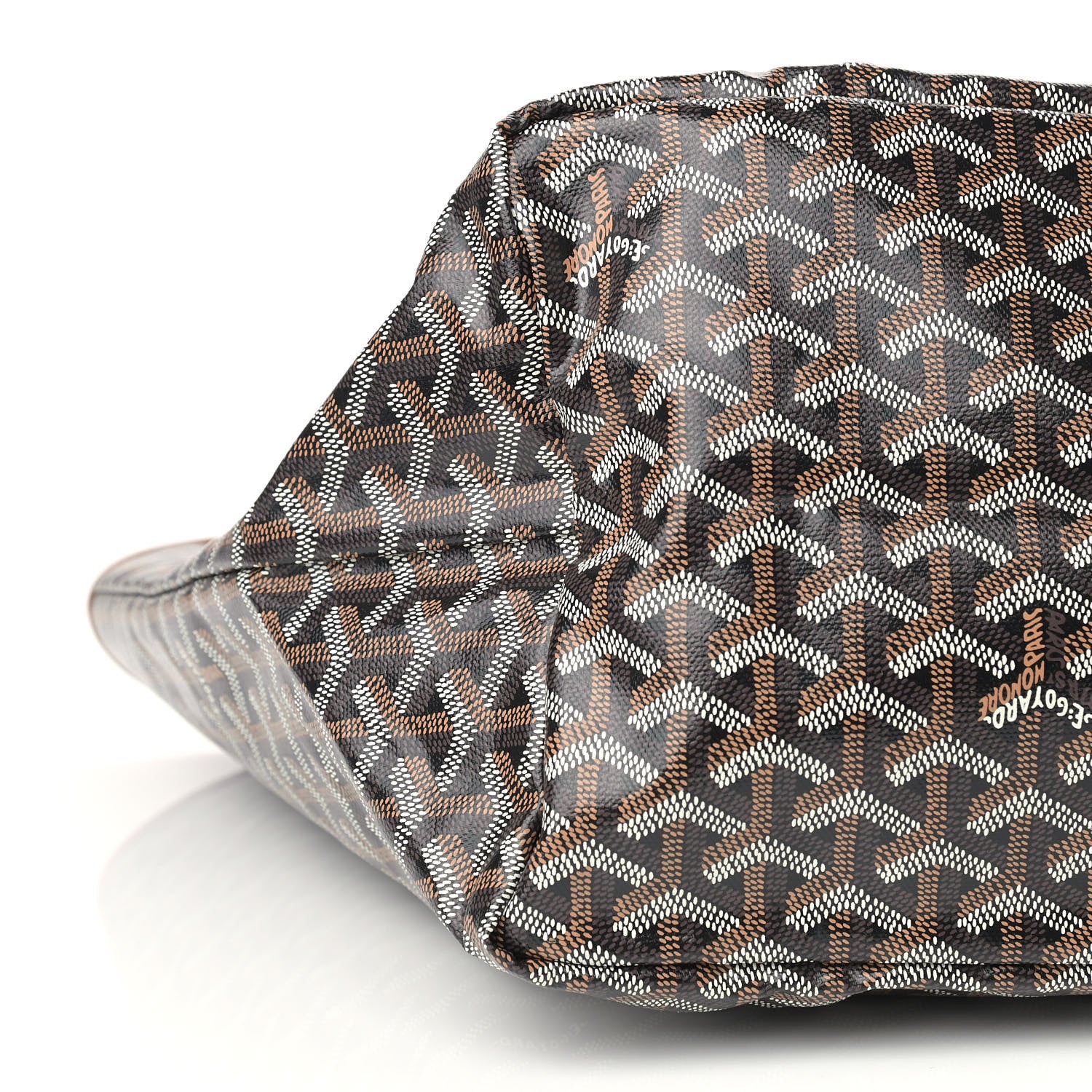 Goyard Goyardine Saint Louis GM Black Gold 9 of 10