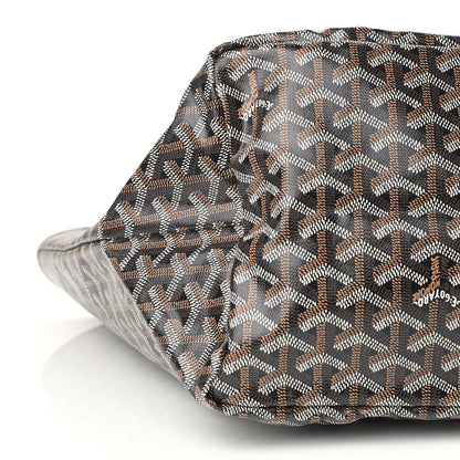 Goyard Goyardine Saint Louis GM Black Gold 9 of 10