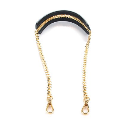 Fendi Calfskin Chain Strap You Black Gold 3 of 6