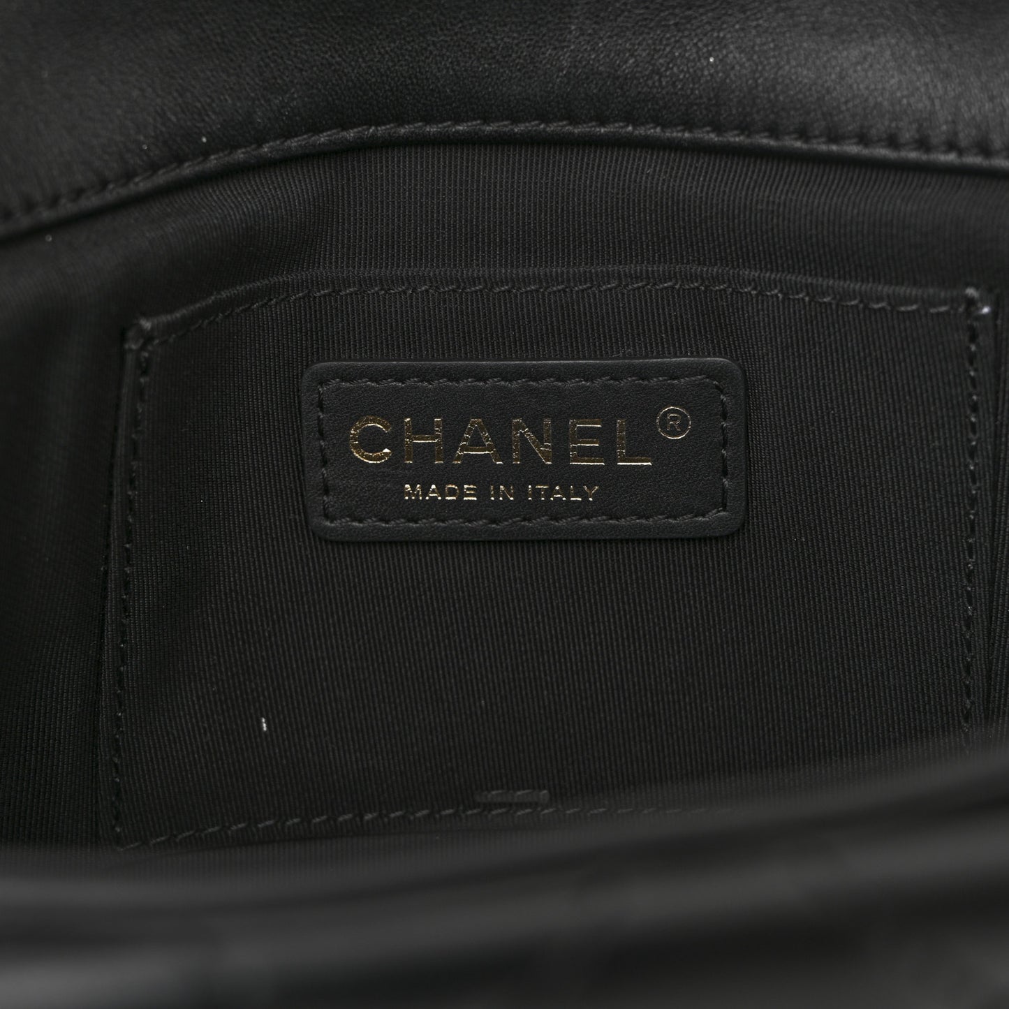 Lambskin Quilted Fold Up Again Clutch Black