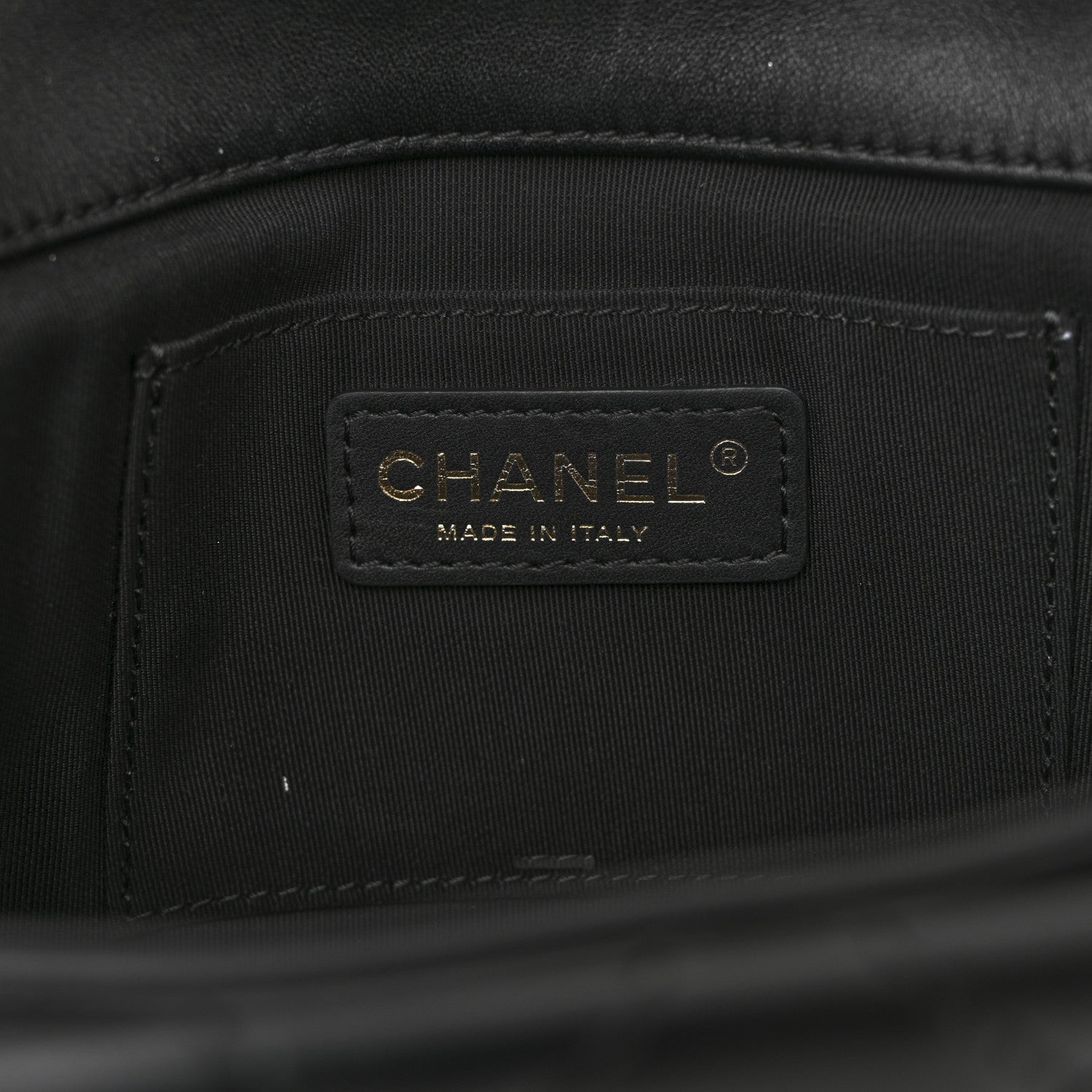Chanel Lambskin Quilted Fold Up Again Clutch Black 6 of 8