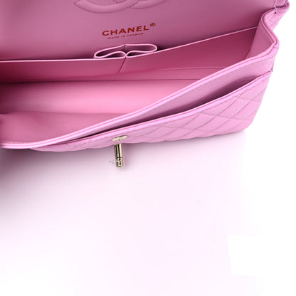 Chanel Caviar Quilted Medium Double Flap Pink 5 of 8